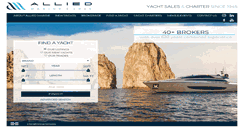 Desktop Screenshot of alliedmarine.com